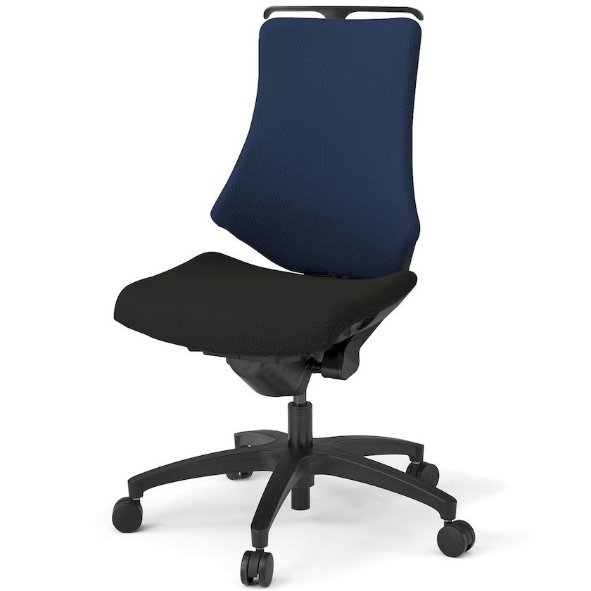 KG130PSHMT1T1B2 エフチエア クロスバック ハイバック ハンガー付 ブラックフレーム  <配送時組立サービス付> 1台 イトーキ 【通販モノタロウ】