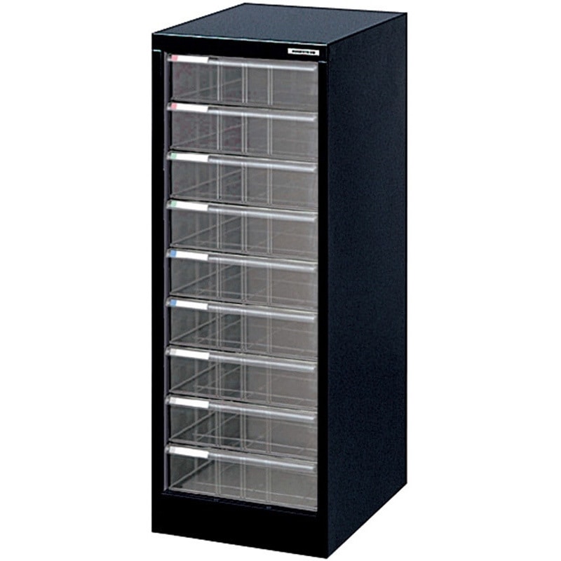 BF-M9クロ アバンテV2フロアケース ナカバヤシ 引出し数:深9 深型 クロ色 サイズB4