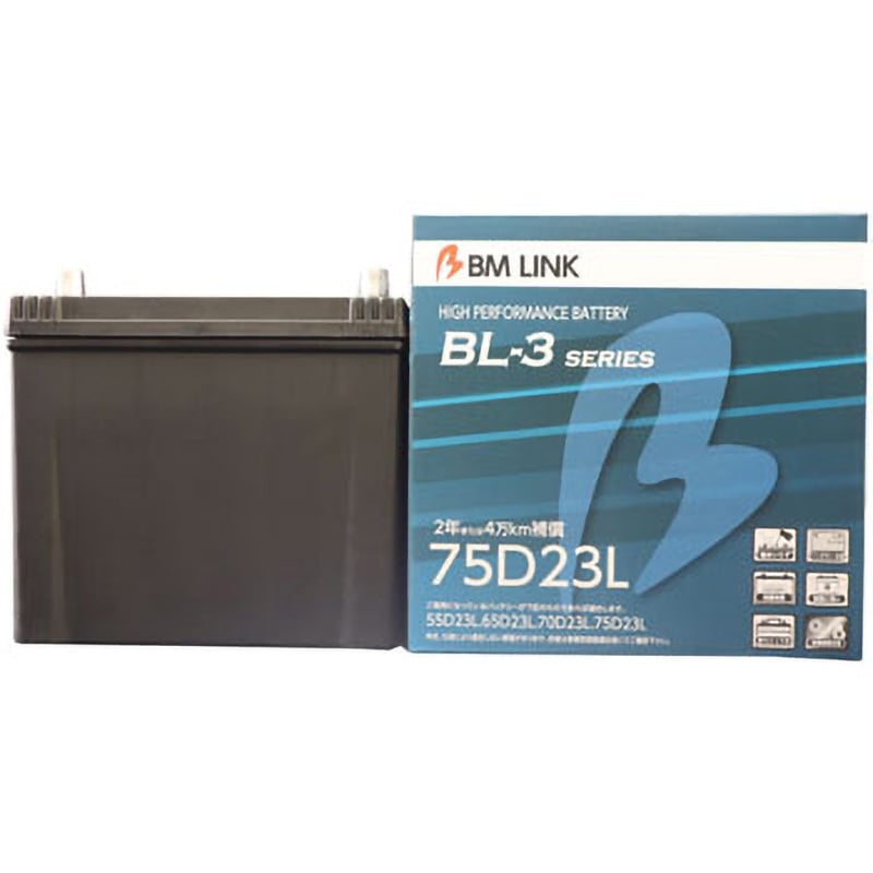 BL3-75D23L バッテリー BL-3 series 1個 BM LINK 【通販モノタロウ】