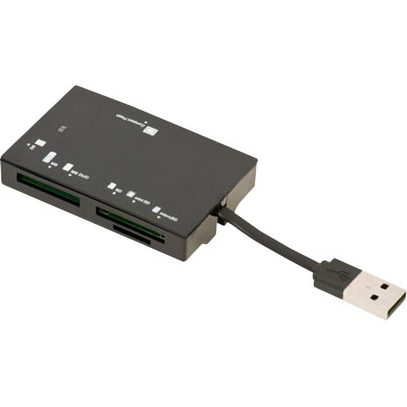 CRW-5M67BK USB2．0マルチカードリーダー ナカバヤシ ブラック色