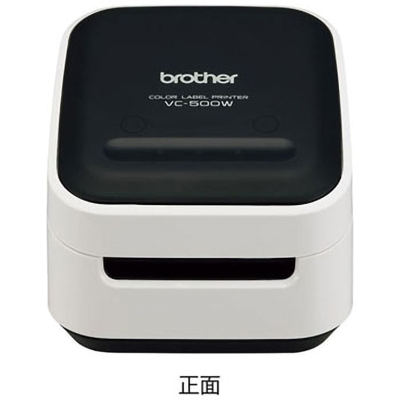 brother ラベルプリンター　VC-500W 未使用に近い Amazon.co.jp: ブラザー 感熱カラーラベルプリンター VC-500W + 感熱