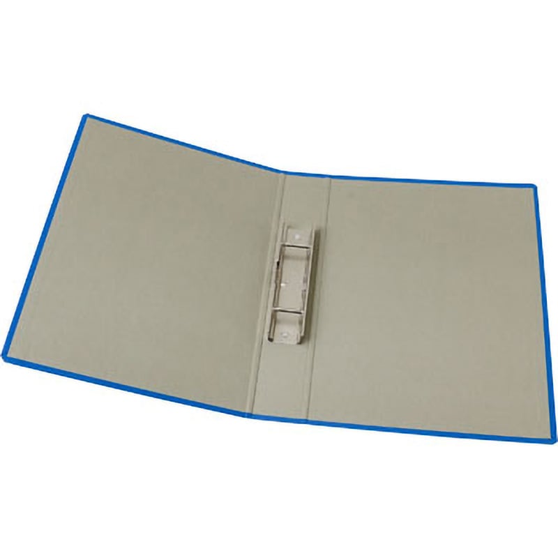 パイプ式ファイル モノタロウ 片開き タテ型 ブルー色 適合サイズA4判