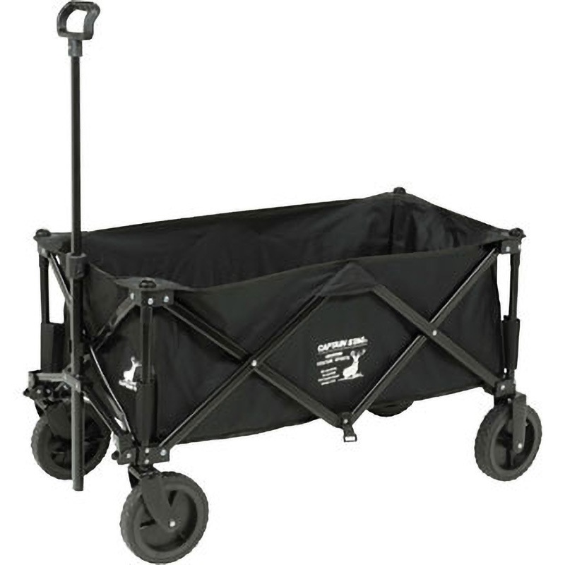 UL-1031 CSブラックラベル 収束型4輪キャリー CAPTAIN STAG 耐荷重80kg 幅1010mm奥行490mm高さ980mm  UL-1031