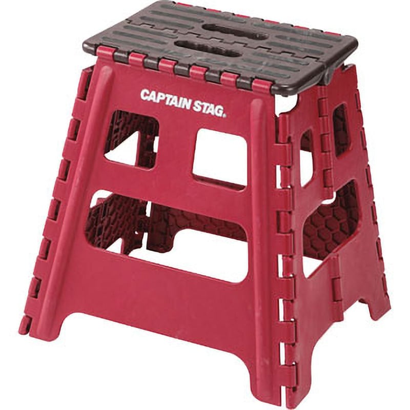 UW-1504 折りたためるステップ CAPTAIN STAG レッド色 2段 UW UW-1504 折りたためるステップ CAPTAIN STAG レッド色 2段 UW