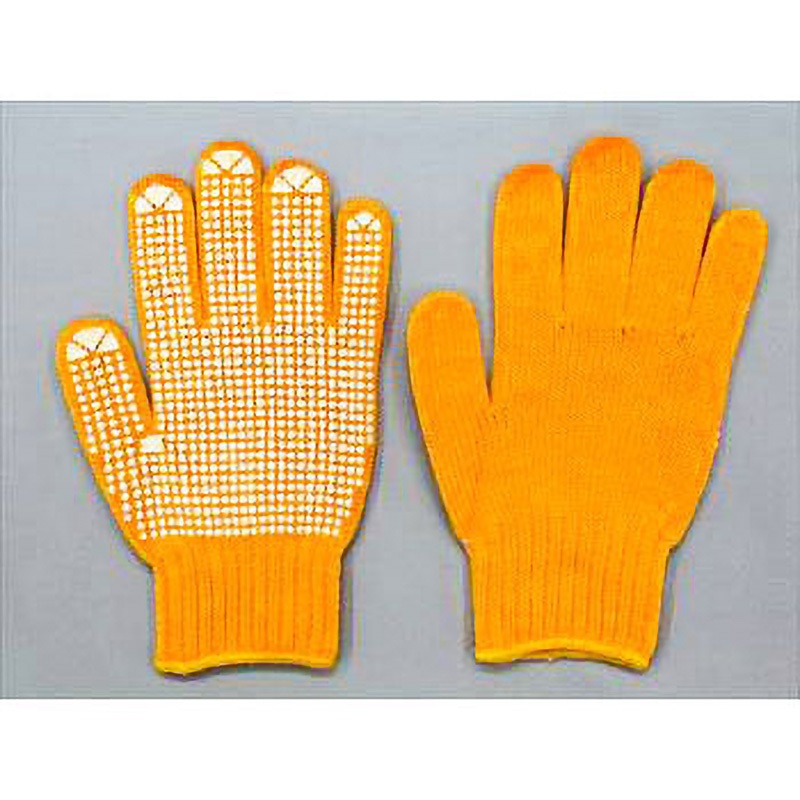 31 Nドット FUKUTOKU(福徳産業) 1双入 7ゲージ 黄色 600g/ダース 女性