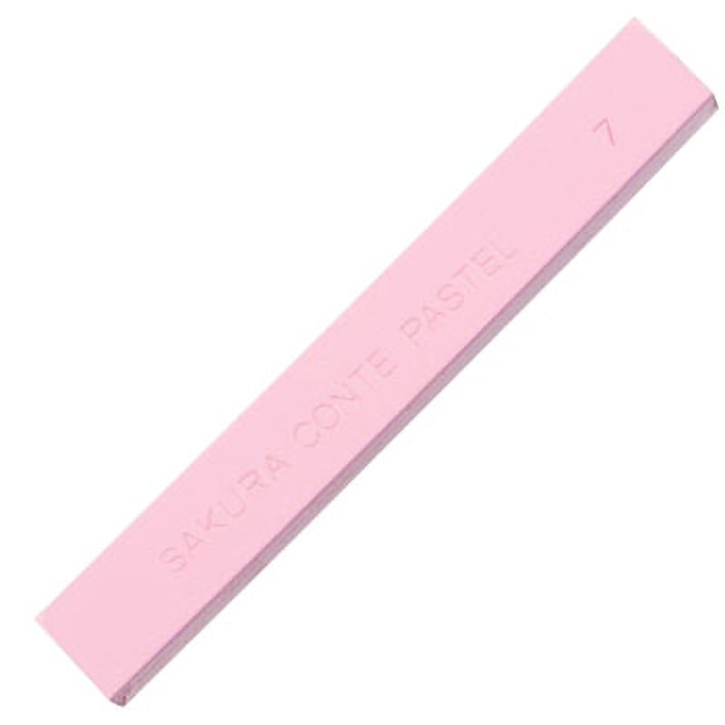 CTバラ#7 コンテパステル単色 サクラクレパス うすだいだい色 1