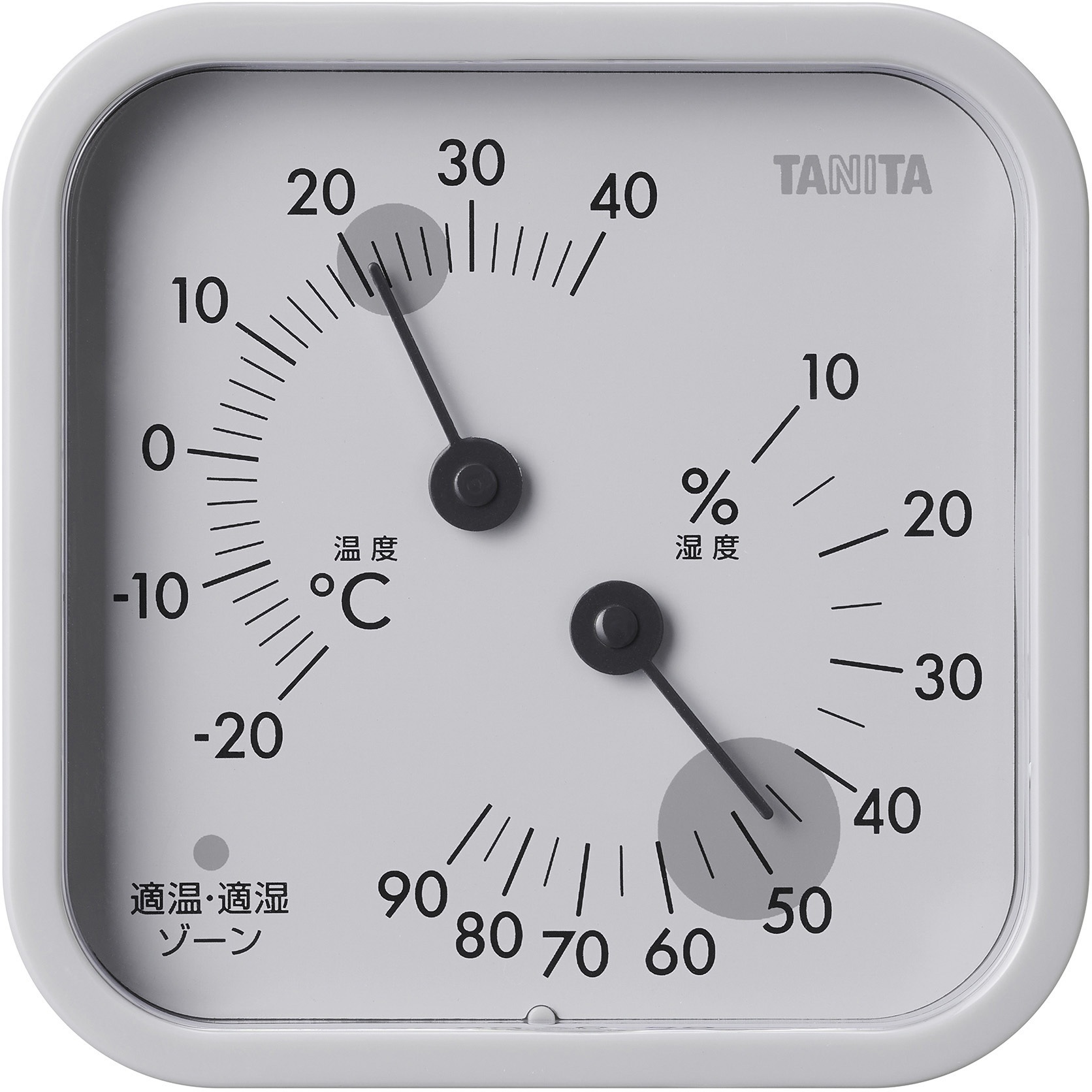 TT587GY 温湿度計 TT587 タニタ 測定範囲‐20～40℃ 【通販モノタロウ】