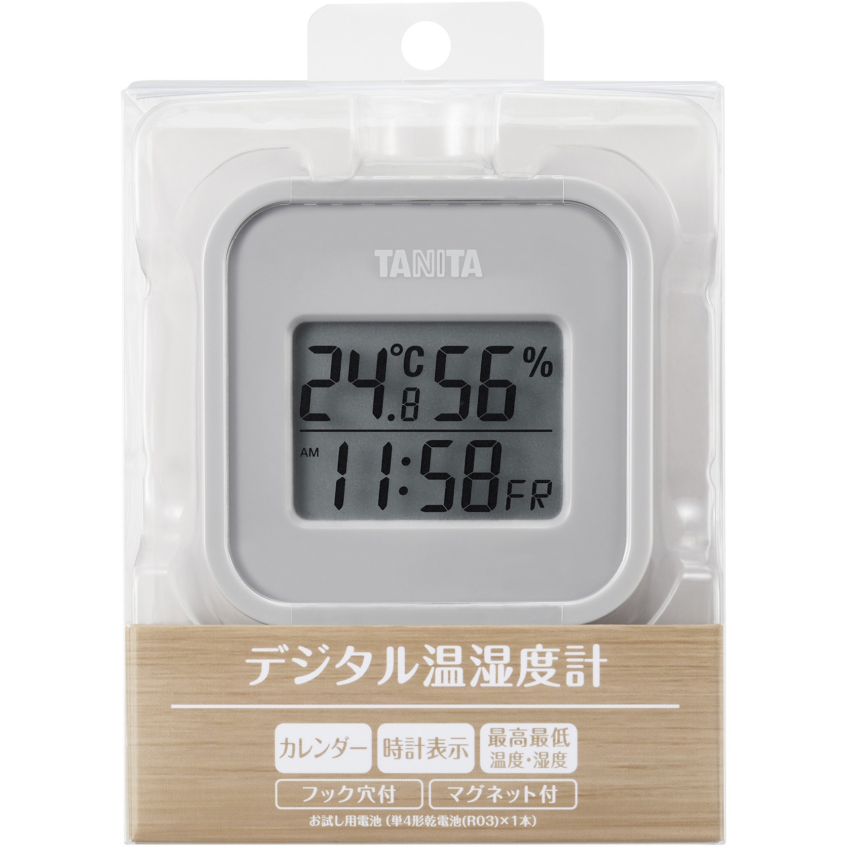 TT588GY デジタル温湿度計 TT588 1台 タニタ 【通販モノタロウ】