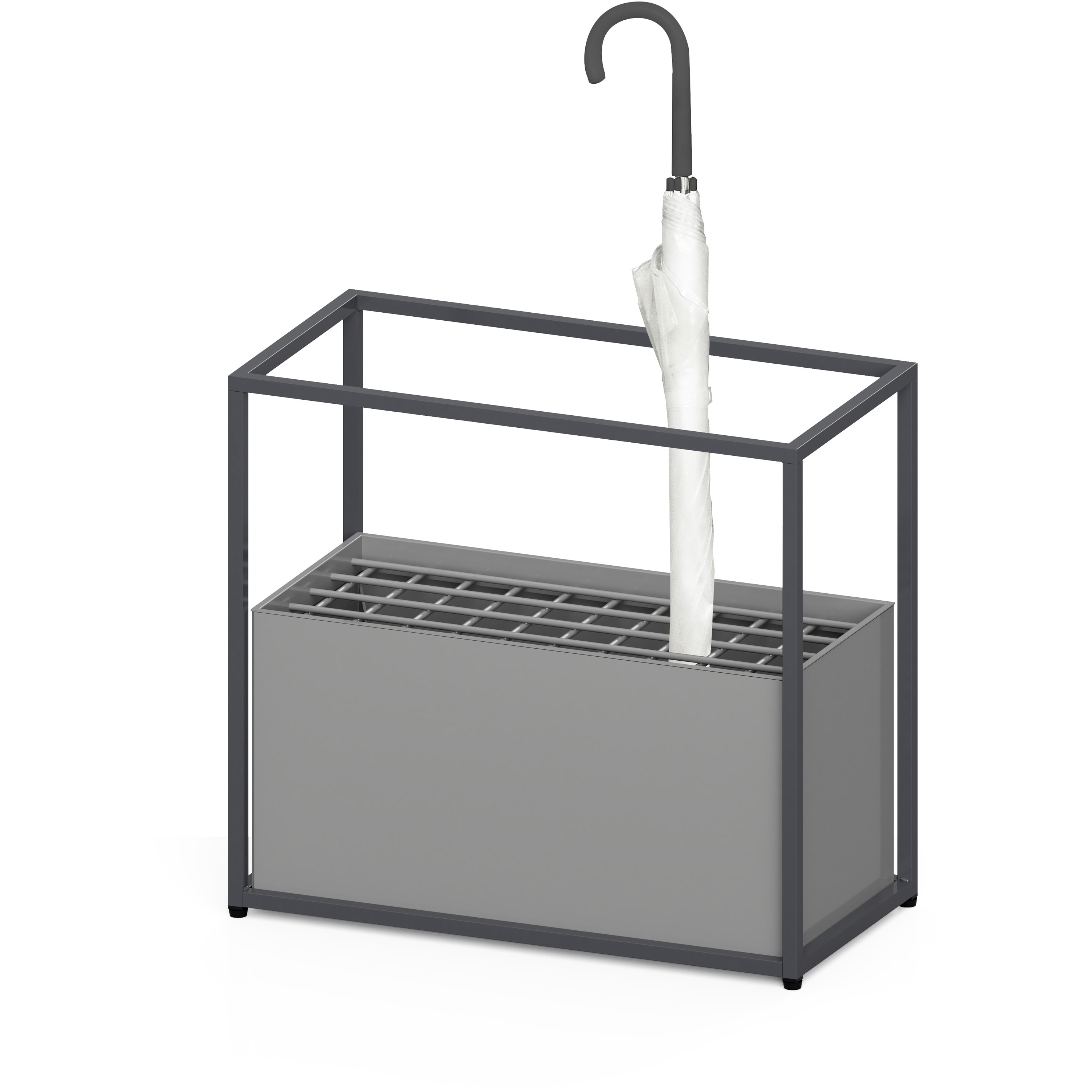 359-0400 囲 傘立て 20本立 囲 高さ460mm幅500mm奥行250mm 1台 359-0400