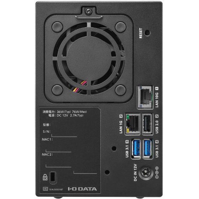 I-O DATA HDL2-HA4B/TM5 Trend Micro NAS Securityインストール済み LinuxベースOS搭載 法人向け2ドライブNAS 4TB LAN DISK（HDL2-HAB⁄TM5シリーズ）仕様 | 法人・企業向けNAS（Linux