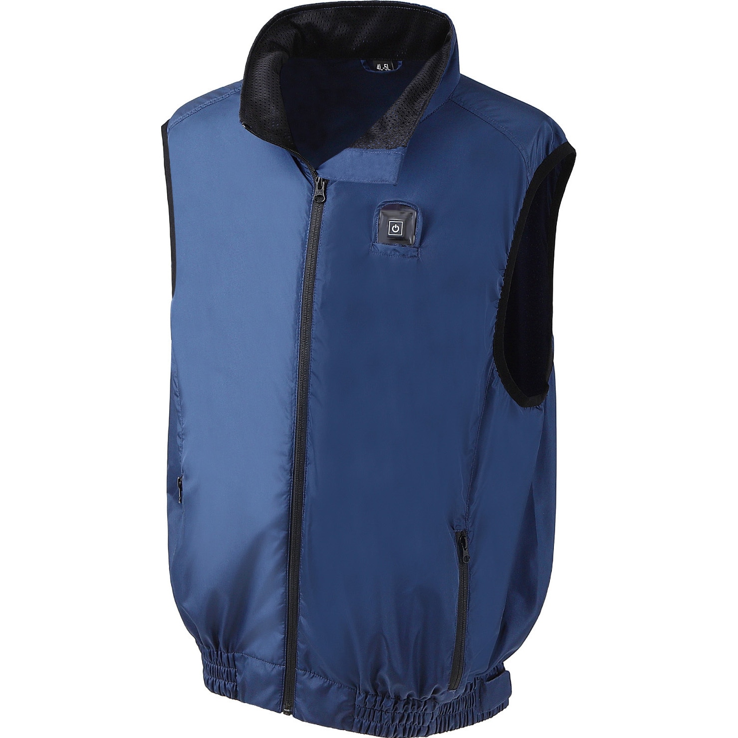 MT3000-NAVY/S-M 胸スイッチ連動ファン付きKAZEKURU 空調ベスト 1着 室谷 【通販モノタロウ】