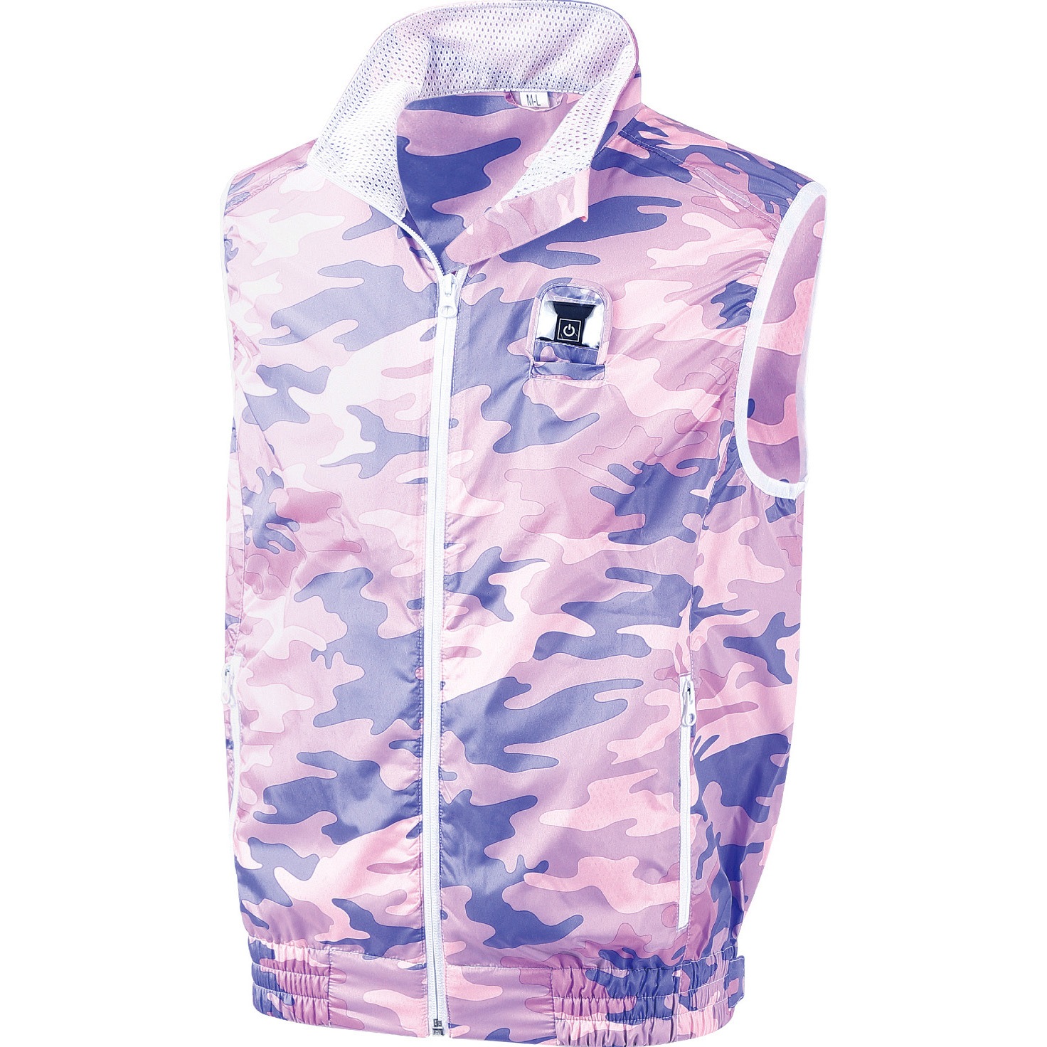 MT3000-PINK/4L-5L 胸スイッチ連動ファン付きKAZEKURU 空調ベスト 1着 室谷 【通販モノタロウ】