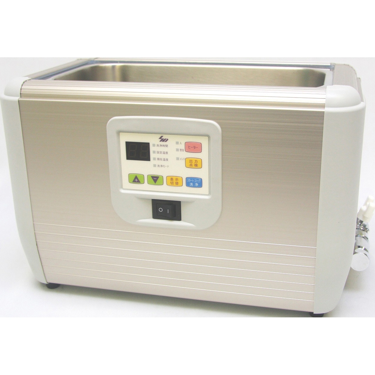 US-804 卓上型超音波洗浄機 手動排水バルブ式 1台 SND 【通販モノタロウ】