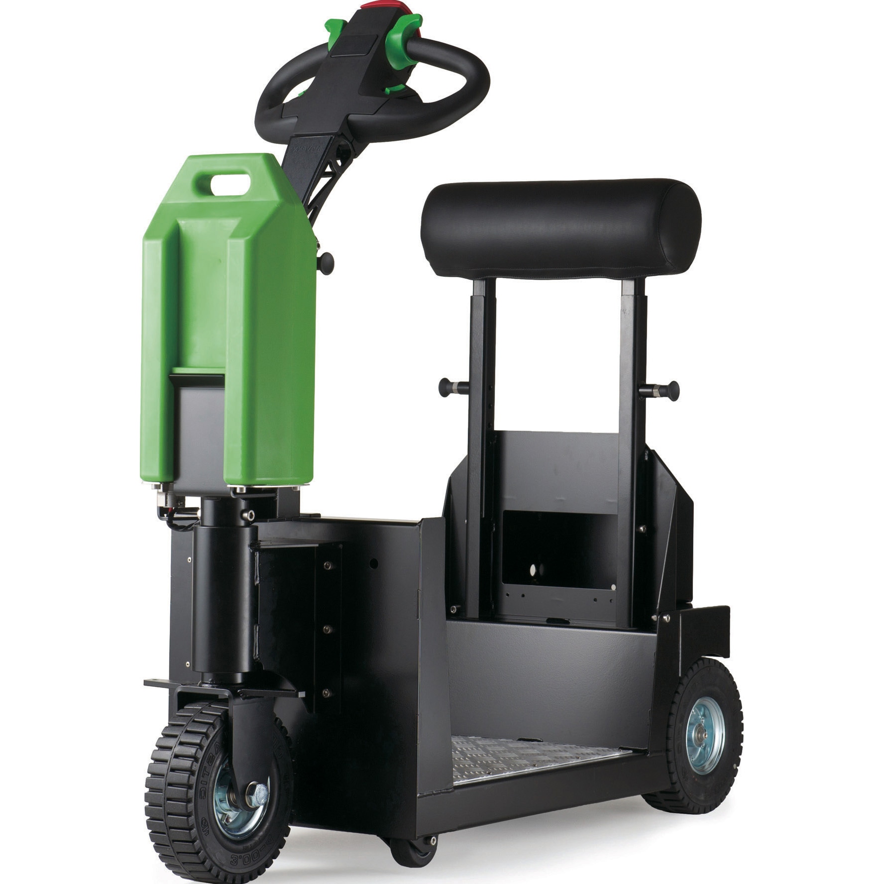 T1000PN-A 乗車型コンパクト充電式牽引車 T-1000プラットフォーム(庫内