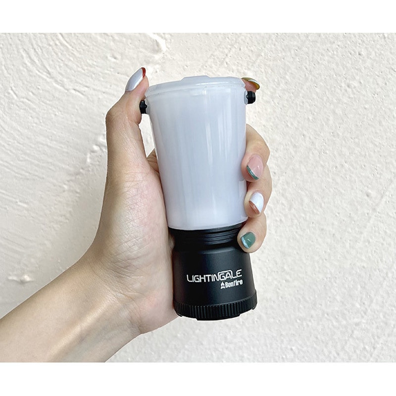 LTG1004-34 LEDミニランタンBonfire+3400mAh充電池 ライティンゲイル 保護等級IPX7 1030Lm