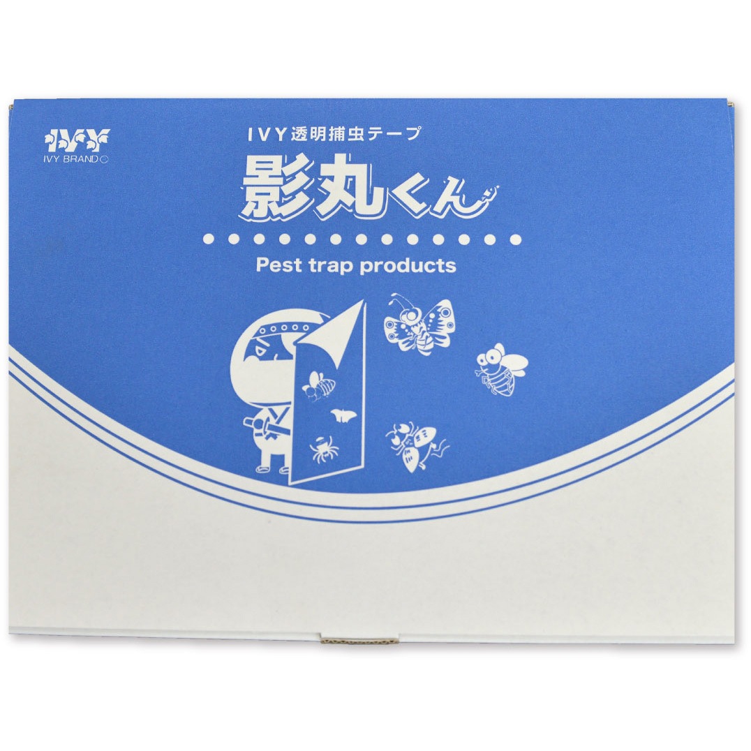 IVY9850 透明捕虫テープ影丸くん 50枚入り 1袋(50枚) IVY 【通販モノタロウ】