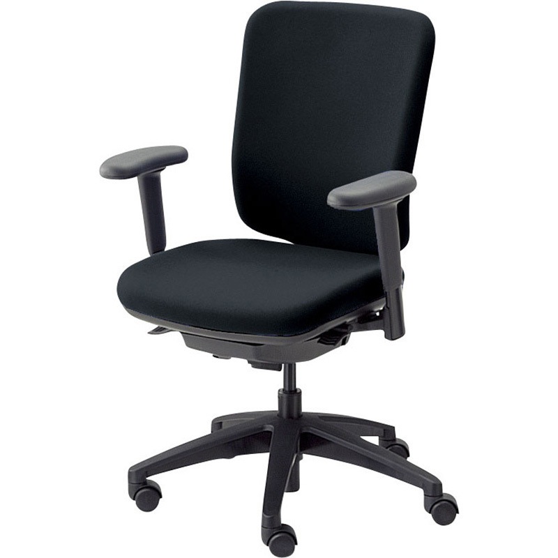 5-344-3700 エムアイチェア(MiCHAIR)/MiF 内田洋行 ゴムキャスター ハイバック   5-344-3700