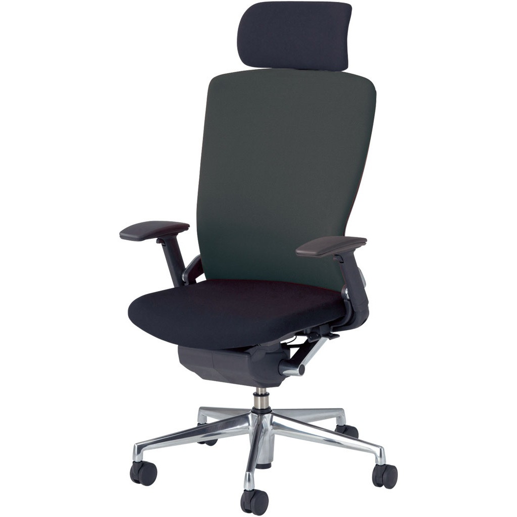 5-346-5612 パルスチェア(PulseCHAIR)/PA2_樹脂カバー_ヘッドレスト付 内田洋行 ナイロンキャスター 5-346-5612