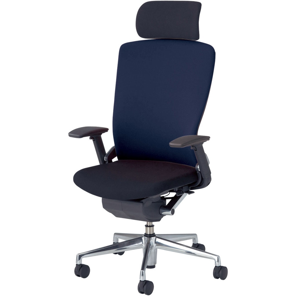5-346-5614 パルスチェア(PulseCHAIR)/PA2_樹脂カバー_ヘッドレスト付 内田洋行 ナイロンキャスター 5-346-5614