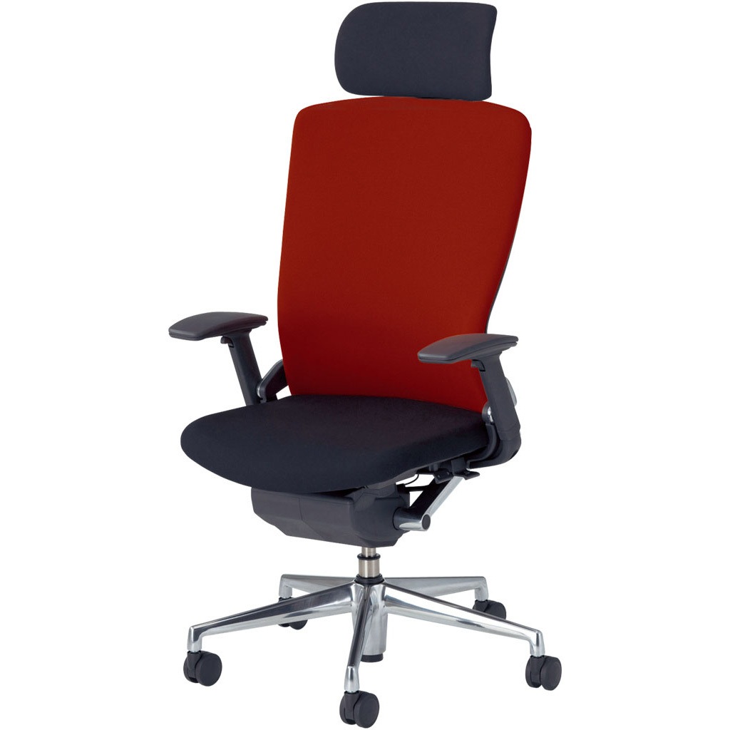 5-346-5618 パルスチェア(PulseCHAIR)/PA2_樹脂カバー_ヘッドレスト付 内田洋行 ナイロンキャスター 5-346-5618