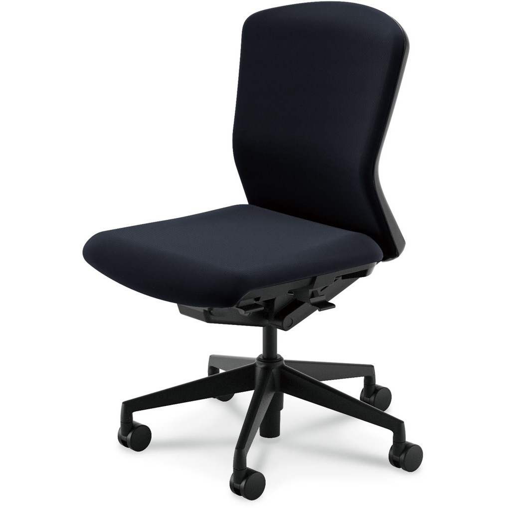 5-354-0004 Elfie(エルフィ)/ELA2_抗ウイルス加工張地対応チェア 内田洋行 ナイロンキャスター 肘掛なし   5-354-0004