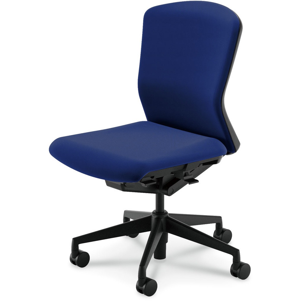 5-354-0005 Elfie(エルフィ)/ELA2_抗ウイルス加工張地対応チェア 内田洋行 ナイロンキャスター 肘掛なし   5-354-0005