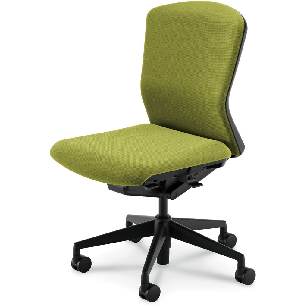 5-354-0006 Elfie(エルフィ)/ELA2_抗ウイルス加工張地対応チェア 内田洋行 ナイロンキャスター 肘掛なし   5-354-0006