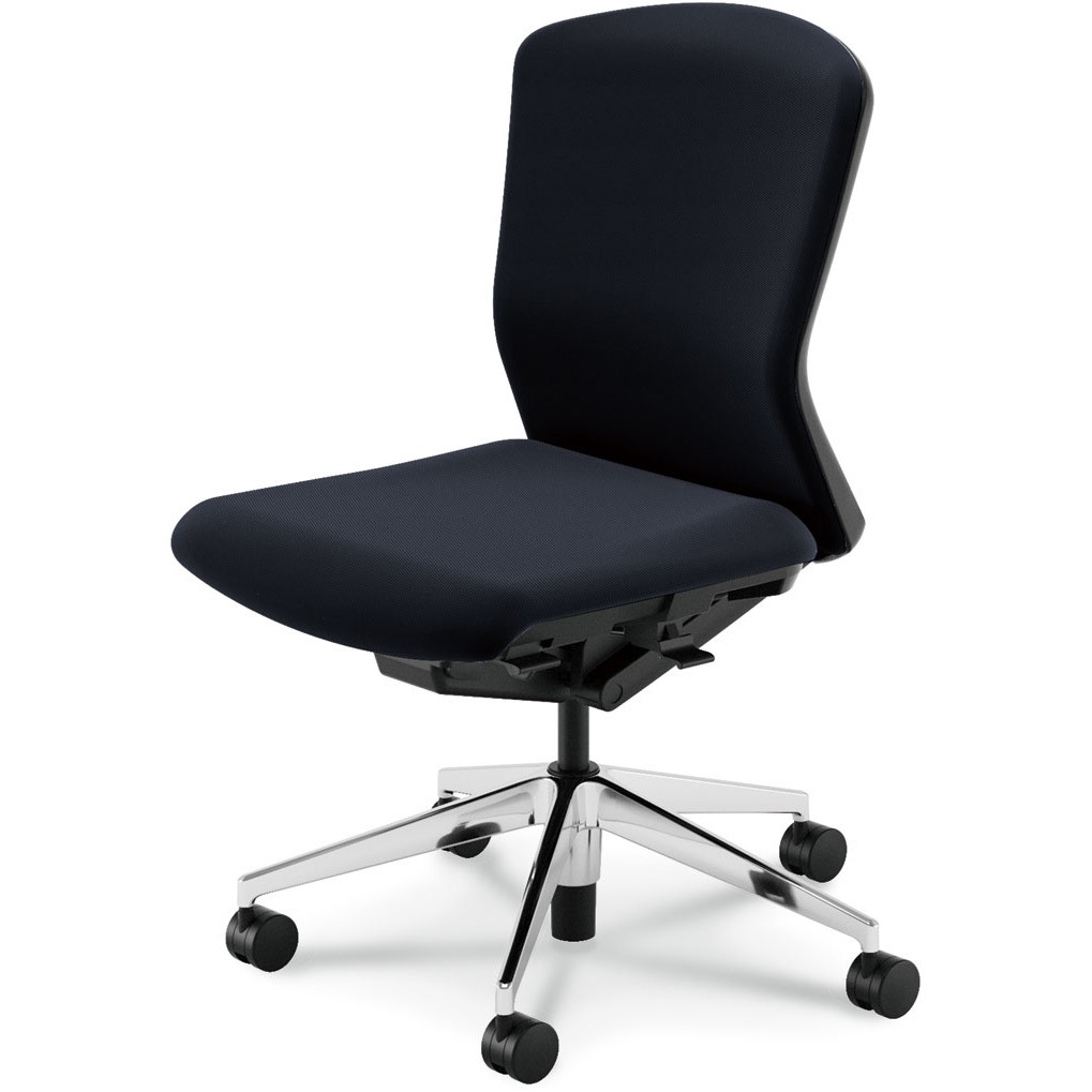 5-354-6004 Elfie(エルフィ)/ELA2_抗ウイルス加工張地対応チェア 内田洋行 ナイロンキャスター 肘掛なし   5-354-6004