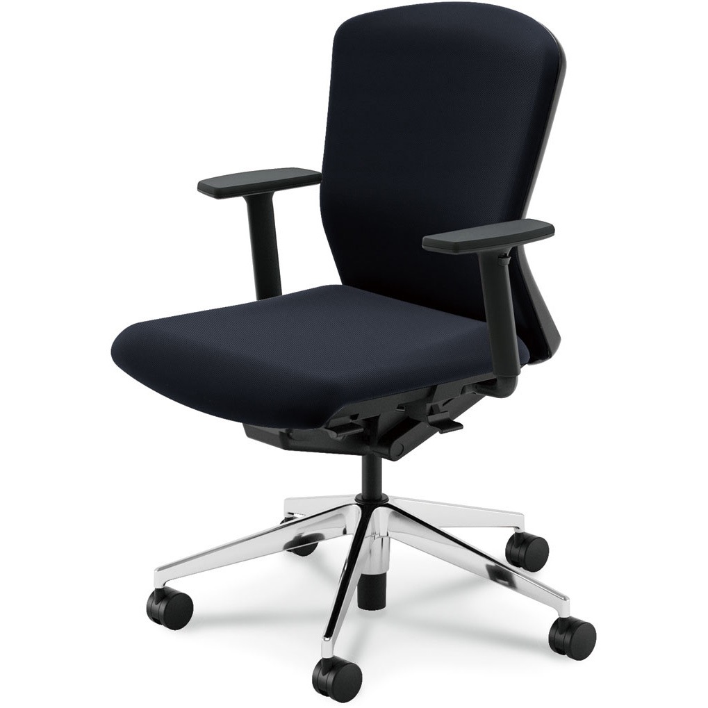 5-354-6204 Elfie(エルフィ)/ELA2_抗ウイルス加工張地対応チェア 内田洋行 ナイロンキャスター   5-354-6204