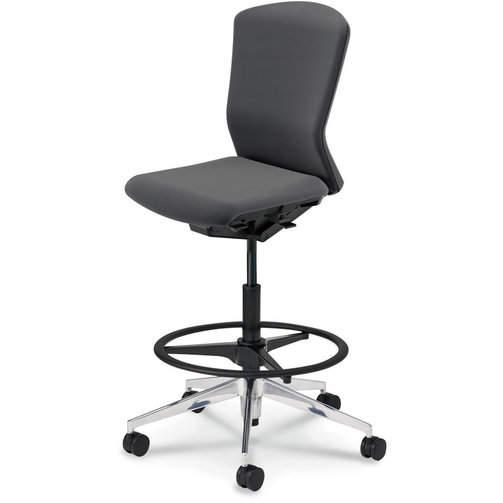 5-359-7012 Elfie(エルフィ)/ELA2_ブラックフレーム_ハイシート 内田洋行 ナイロンキャスター ハイバック 肘掛なし   5-359-7012 52,188円