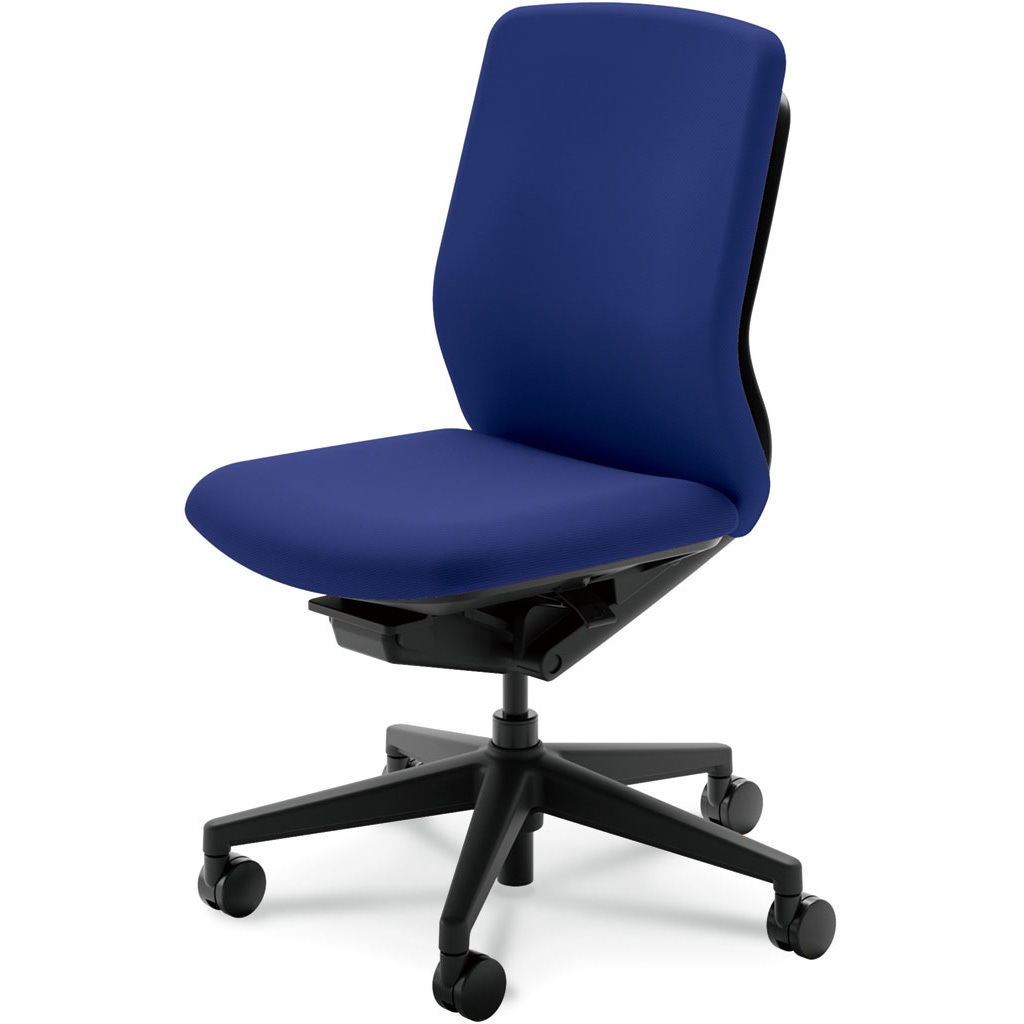 5-377-2054 KRENE(クレネチェア)/KA-300_ブラックフレーム_ハイバック 内田洋行 ナイロンキャスター 肘掛なし   5-377-2054 31,837円