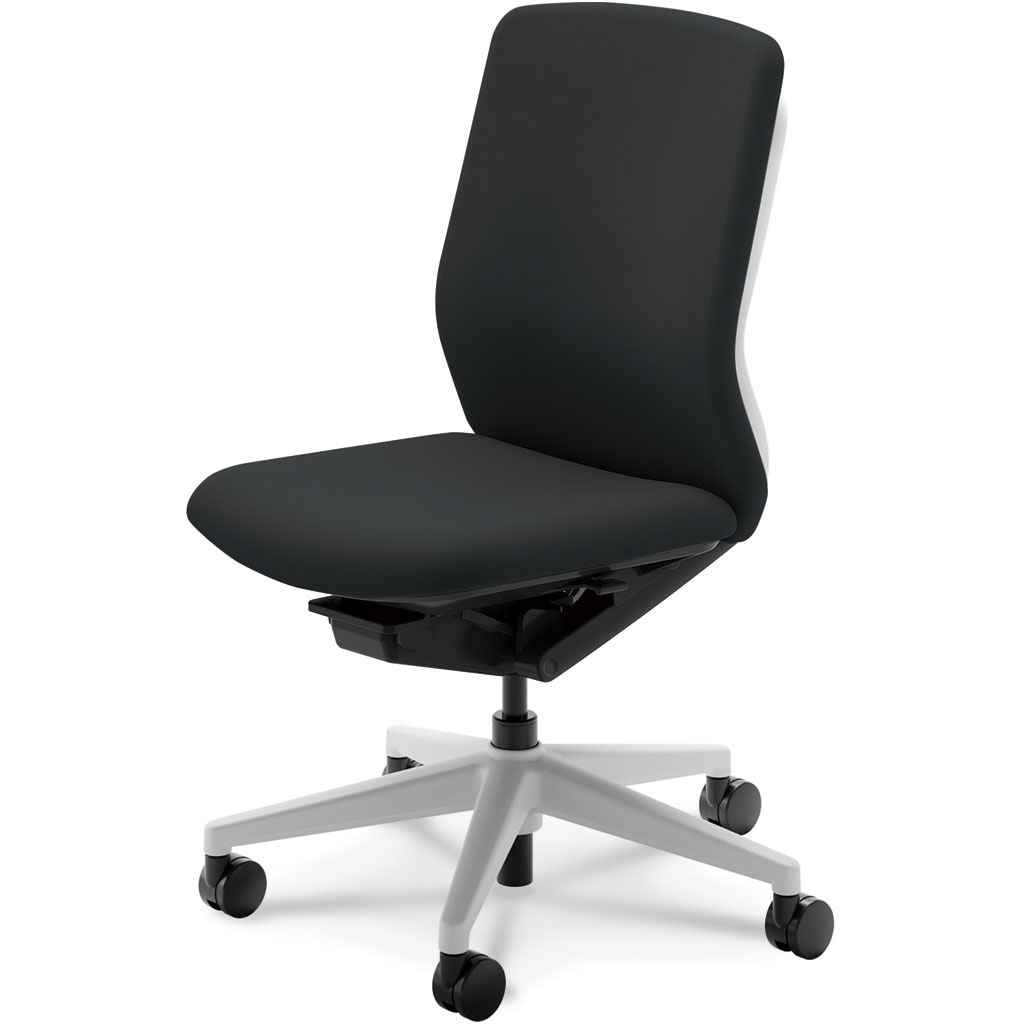 5-377-4030 KRENE(クレネチェア)/KA-300_ホワイトフレーム_ハイバック 内田洋行 ナイロンキャスター 肘掛なし   5-377-4030 29,237円