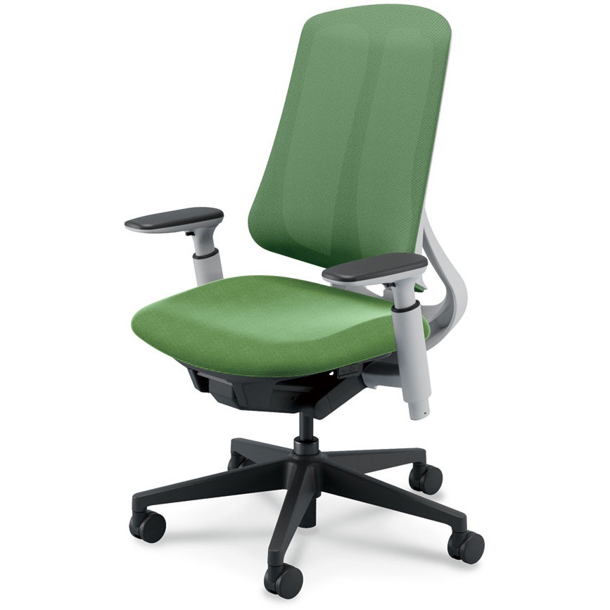 5-378-3065 Reflek(リーフレク)/RA-300_ホワイトフレーム_ハイバック 内田洋行 アジャスタブル肘 ランバーサポートなし   5-378-3065