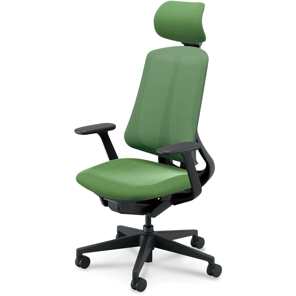 5-378-5035 Reflek(リーフレク)/RA-400_ブラックフレーム_エクストラハイバック 内田洋行 T型肘 ナイロンキャスター ランバーサポートなし   5-378-5035 84,980円