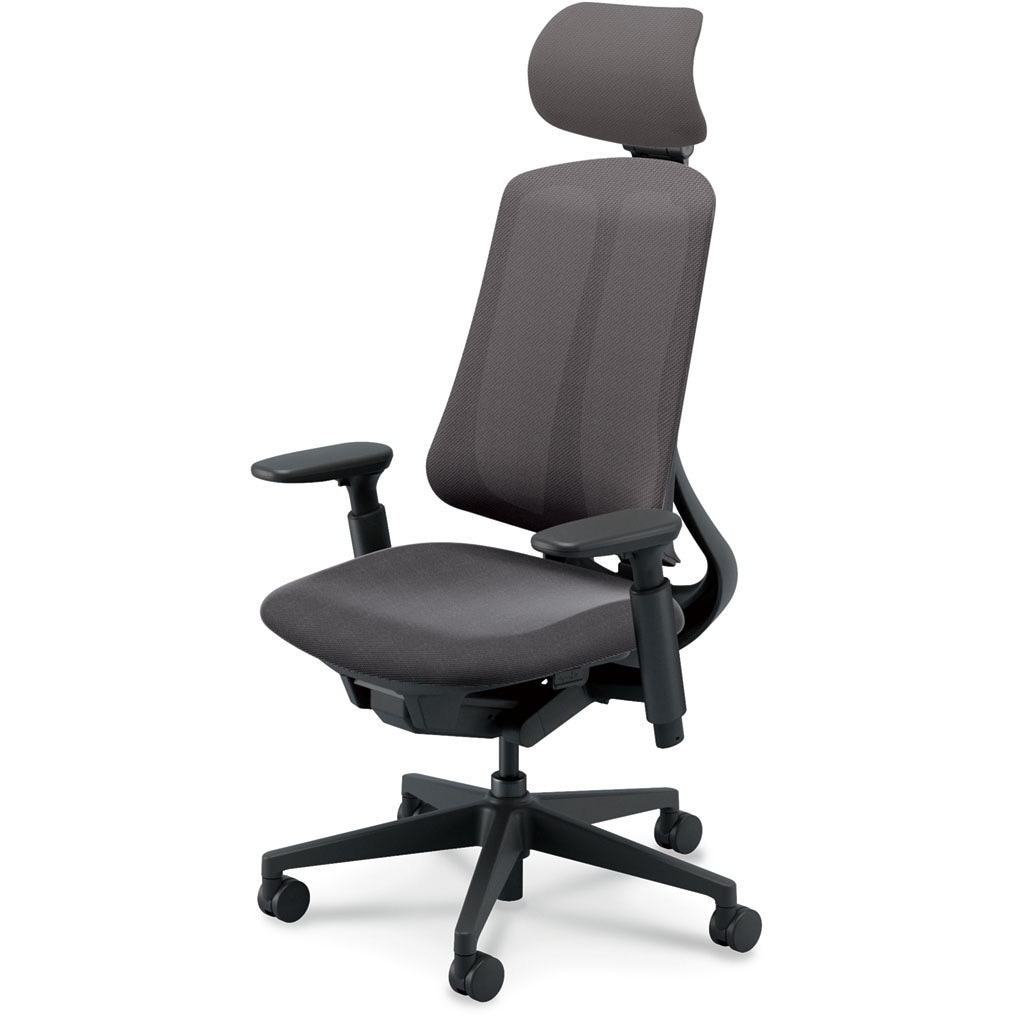 5-378-5061 Reflek(リーフレク)/RA-400_ブラックフレーム_エクストラハイバック 内田洋行 アジャスタブル肘 ランバーサポートなし   5-378-5061 88,980円