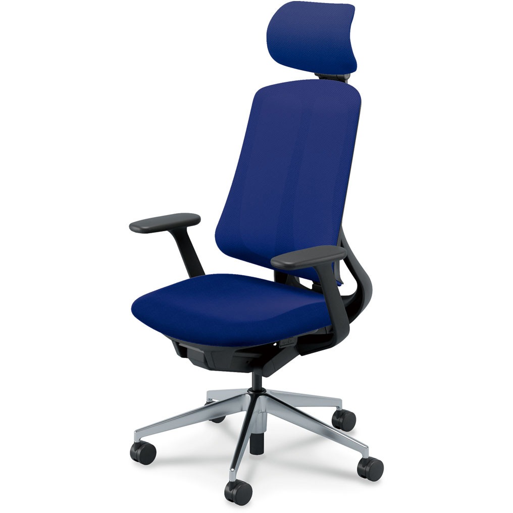 5-378-5434 Reflek(リーフレク)/RA-400_ブラックフレーム_エクストラハイバック 内田洋行 T型肘 ナイロンキャスター ランバーサポートなし   5-378-5434 90,980円