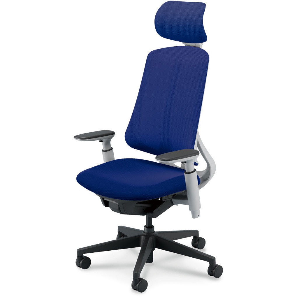 5-378-7064 Reflek(リーフレク)/RA-400_ホワイトフレーム_エクストラハイバック 内田洋行 ナイロンキャスター   5-378-7064