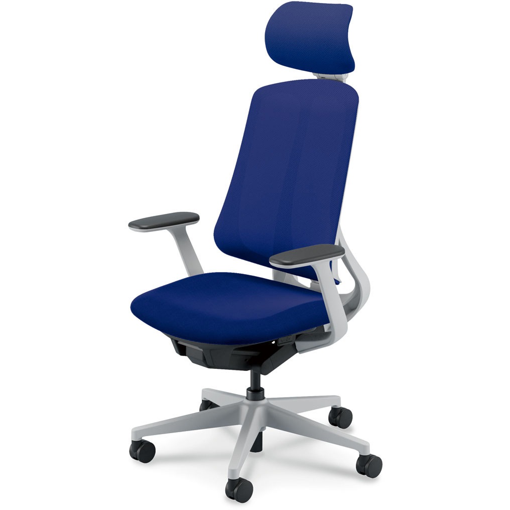 5-378-7234 Reflek(リーフレク)/RA-400_ホワイトフレーム_エクストラハイバック 内田洋行 T型肘 ナイロンキャスター ランバーサポートなし   5-378-7234