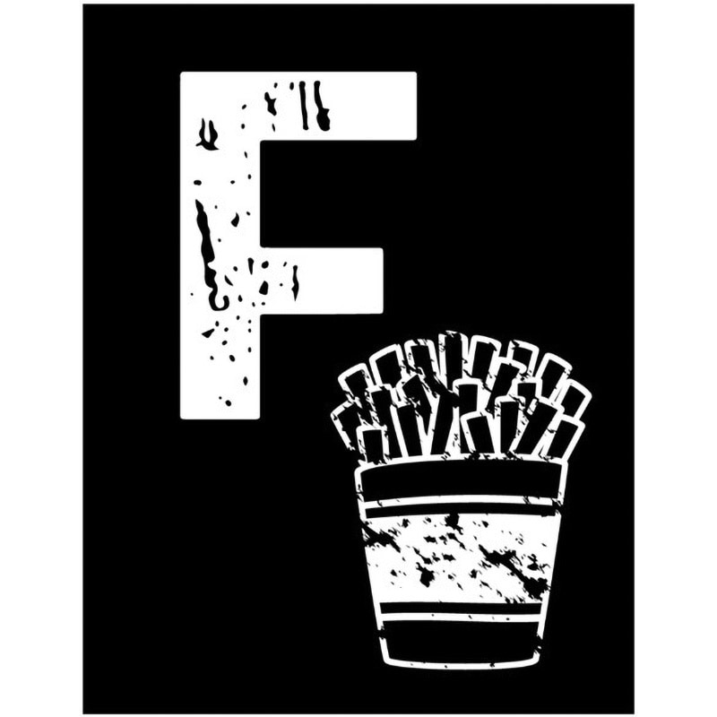 073769 キャンバス Alphabet P・O・Pプロダクツ 寸法410×318mm 1枚