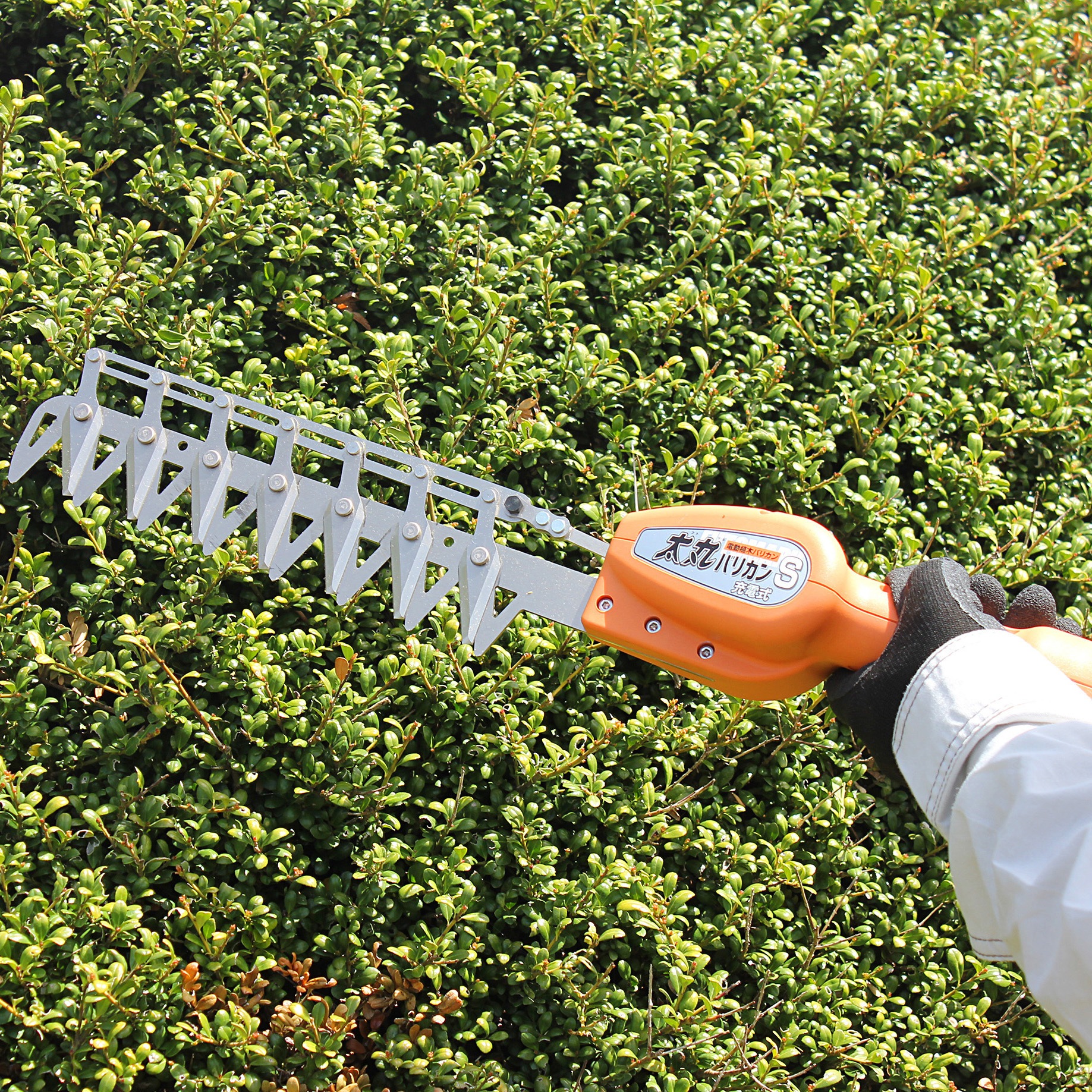 N-963 太丸バリカンS(短尺電動植木バリカン) ニシガキ工業 AC電源式