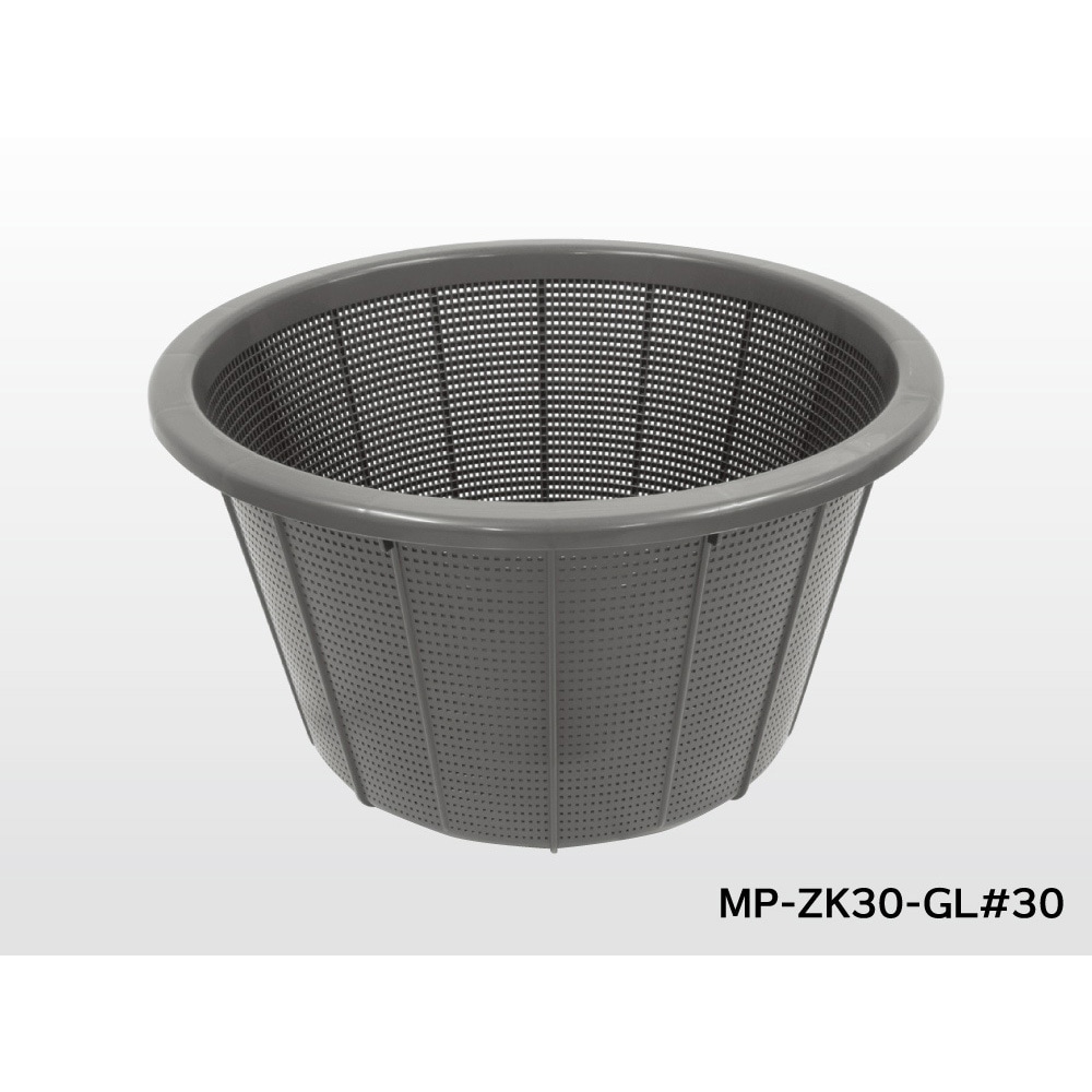0674-02A MPF ざるカゴ MP-ZK30-GL #30 アラム 灰色