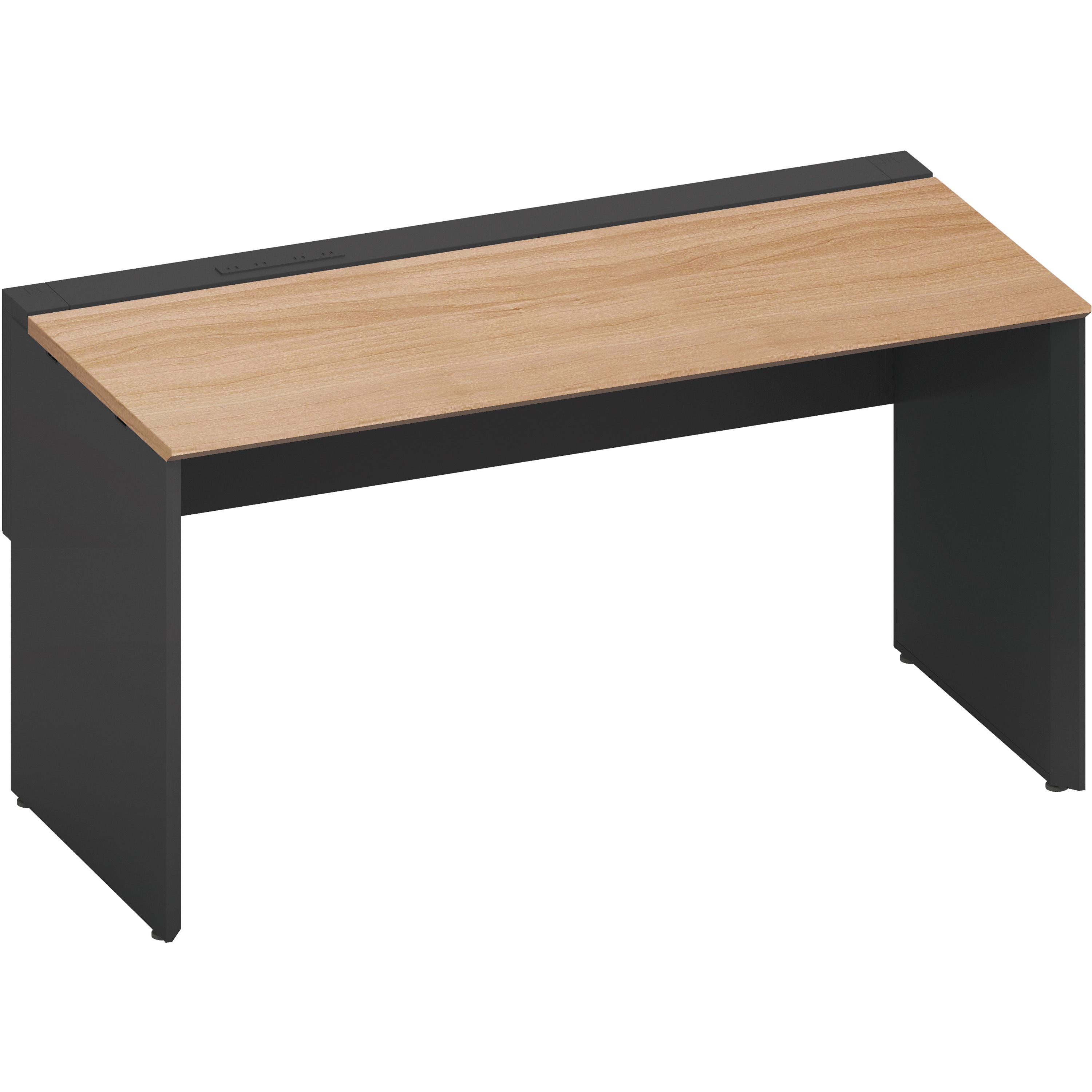 DWV-PD1407-E6AMP22 デスク ワークヴィスタ+ 片面D700 固定式電源付き配線カバー(配送・組立サービス付き) コクヨ 高さ720mm幅1400mm奥行725mm  DWV-PD1407-E6AMP22