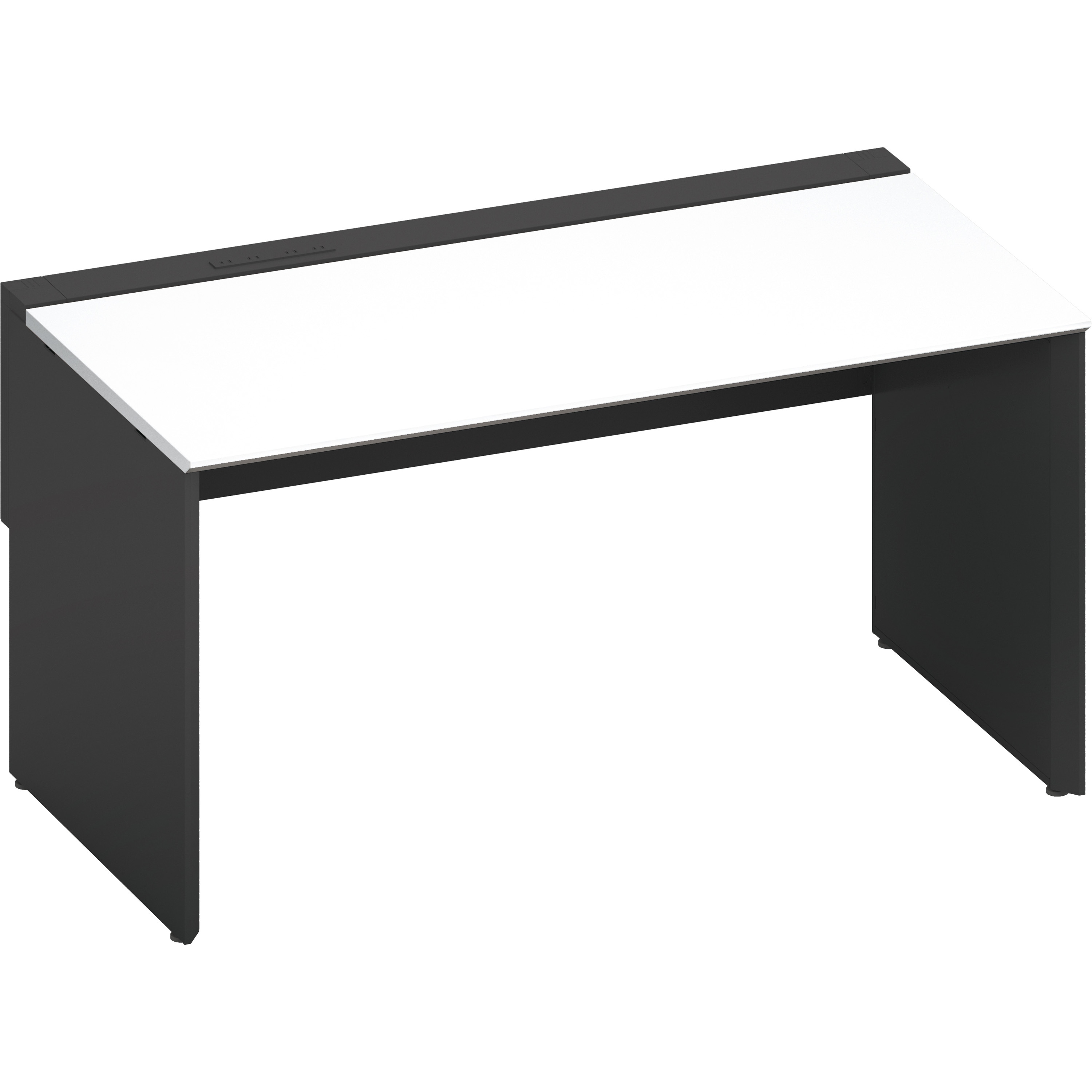 DWV-PD1408-E6APAW2 デスク ワークヴィスタ+ 片面D800 固定式電源付き配線カバー(配送・組立サービス付き) コクヨ 高さ720mm幅1400mm奥行825mm  DWV-PD1408-E6APAW2