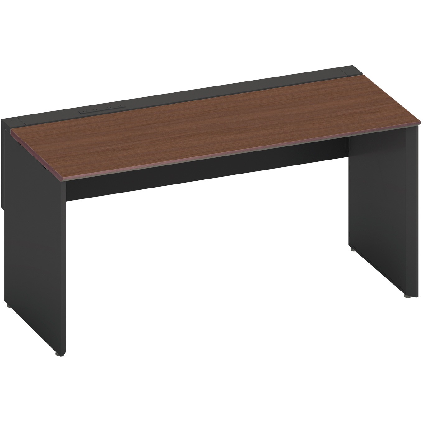 DWV-PD1507-E6AMV52 デスク ワークヴィスタ+ 片面D700 固定式電源付き配線カバー(配送・組立サービス付き) コクヨ 高さ720mm幅1500mm奥行725mm  DWV-PD1507-E6AMV52