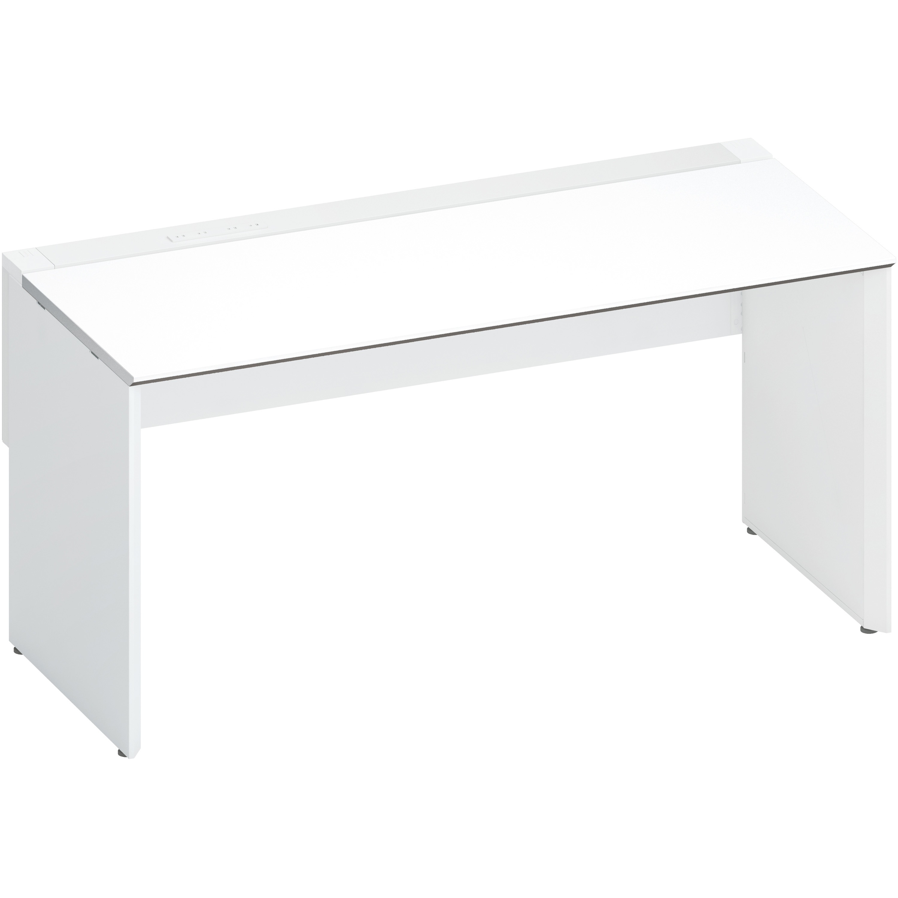 DWV-PD1507-SAWPAW2 デスク ワークヴィスタ+ 片面D700 固定式電源付き配線カバー(配送・組立サービス付き) コクヨ 高さ720mm幅1500mm奥行725mm  DWV-PD1507-SAWPAW2