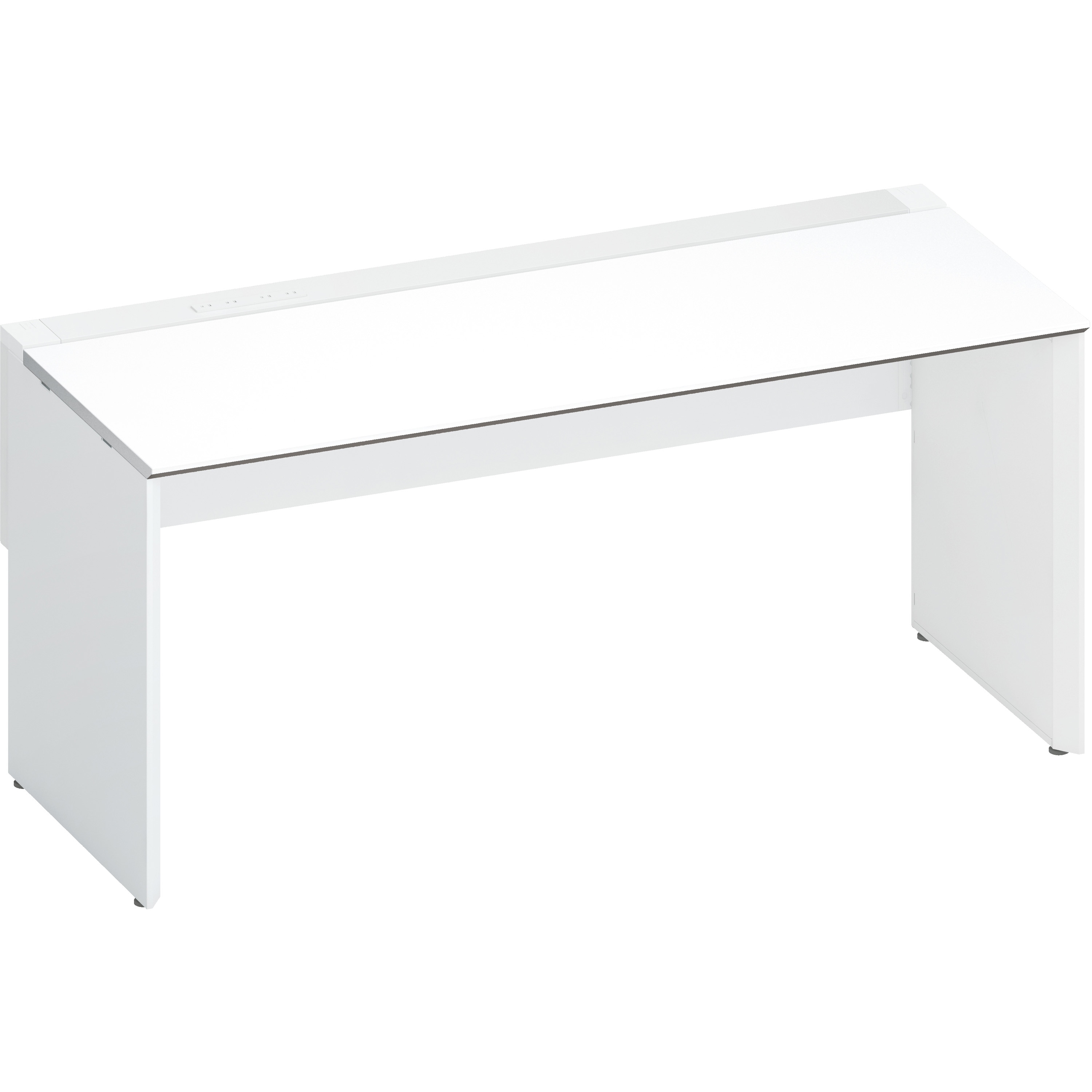 DWV-PD1607-SAWPAW2 デスク ワークヴィスタ+ 片面D700 固定式電源付き配線カバー(配送・組立サービス付き) コクヨ 高さ720mm幅1600mm奥行725mm  DWV-PD1607-SAWPAW2