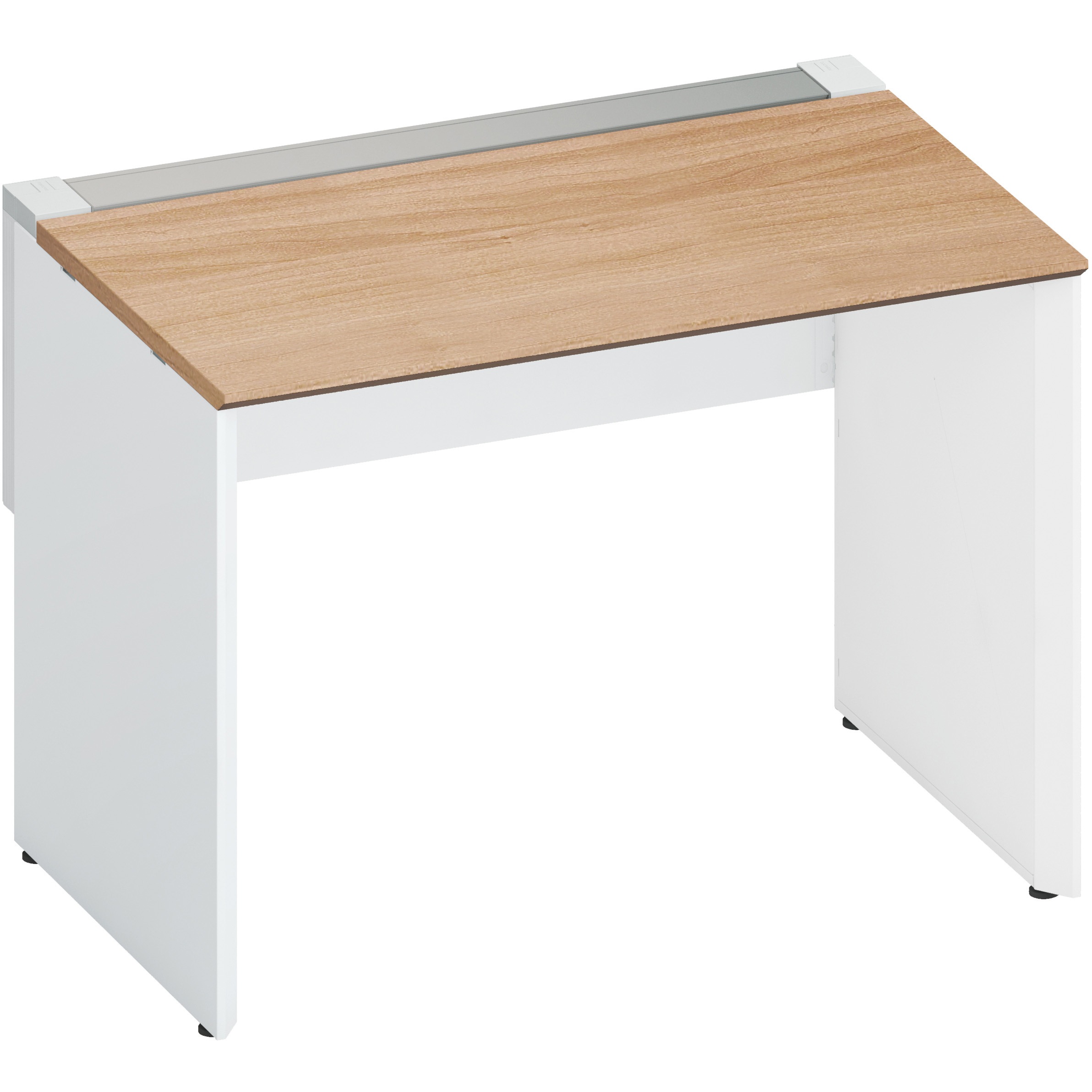 DWV-WD1007-SAWMP22 デスク ワークヴィスタ+ 片面D700 開閉式配線カバー(配送・組立サービス付き) コクヨ 高さ720mm幅1000mm奥行725mm  DWV-WD1007-SAWMP22