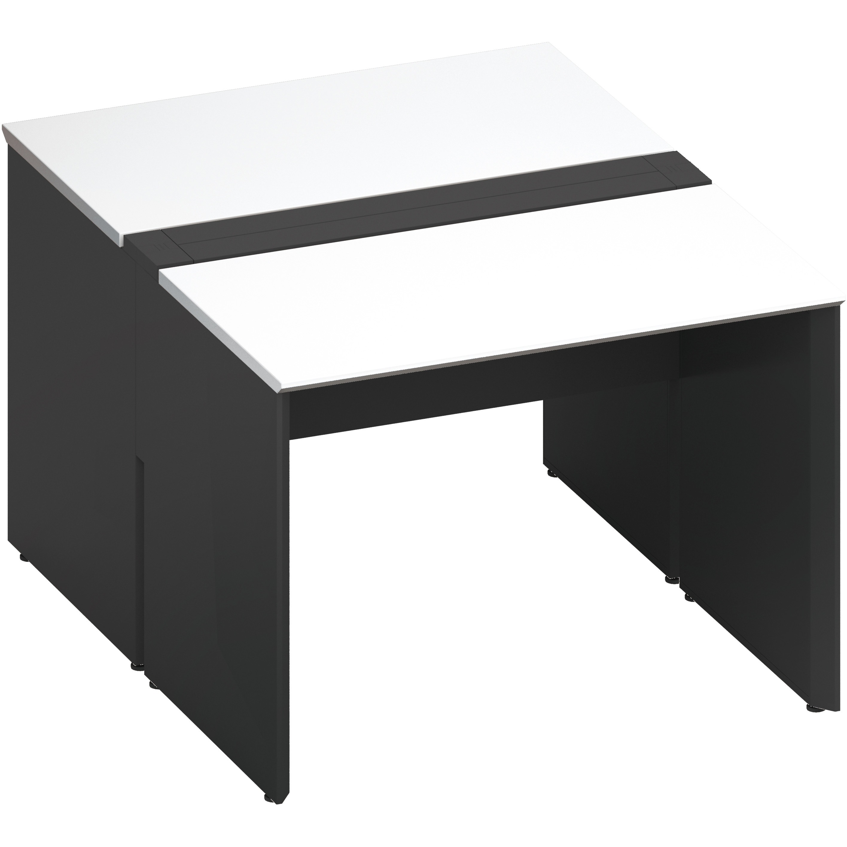 DWV-WD1014-E6APAW3 デスク ワークヴィスタ+ 両面D700 開閉式配線カバー(配送・組立サービス付き) コクヨ 高さ720mm幅1000mm奥行1400mm  DWV-WD1014-E6APAW3