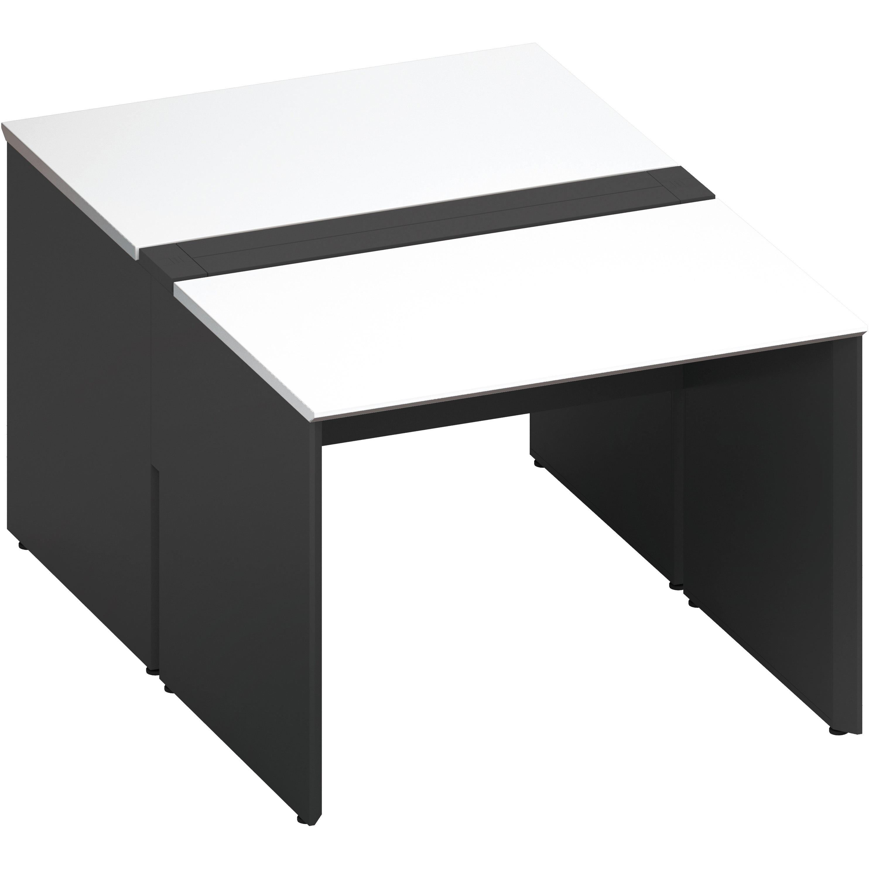 DWV-WD1016-E6APAW3 デスク ワークヴィスタ+ 両面D800  開閉式配線カバー(配送・組立サービス付き) コクヨ 高さ720mm幅1000mm奥行1600mm  DWV-WD1016-E6APAW3