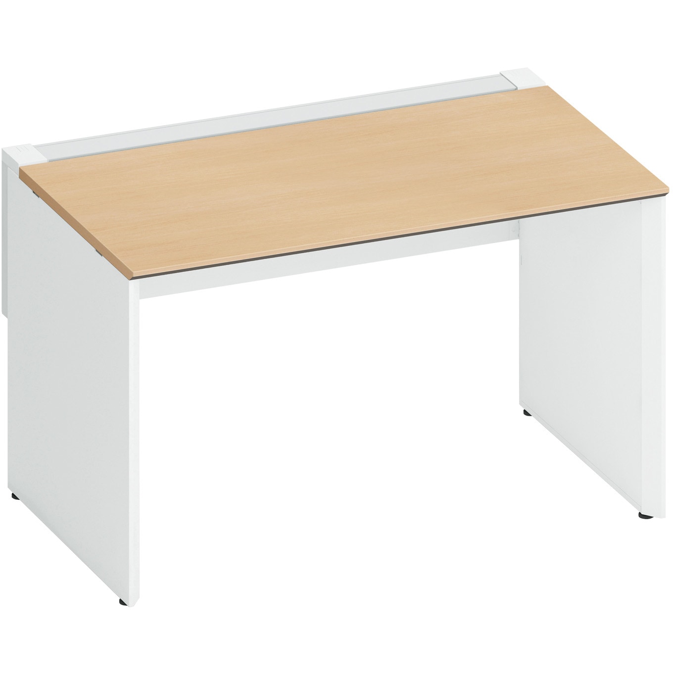 DWV-WD1208-SAWMT12 デスク ワークヴィスタ+ 片面D800 開閉式配線カバー(配送・組立サービス付き) コクヨ 高さ720mm幅1200mm奥行825mm  DWV-WD1208-SAWMT12